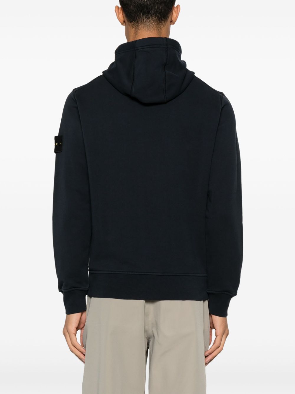 Stone Island Sweaters Blue Cotton