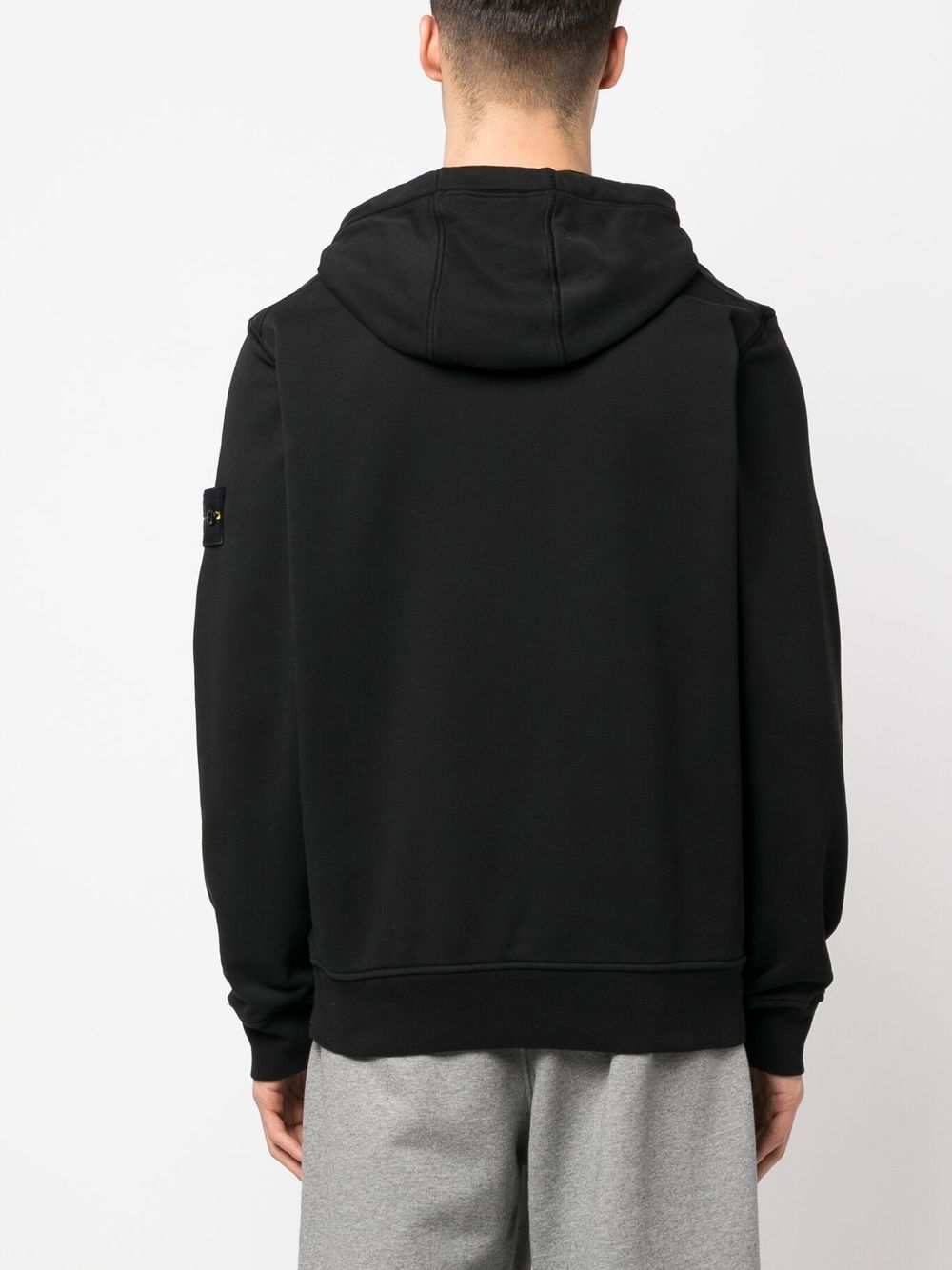 Stone Island Sweaters Black Cotton