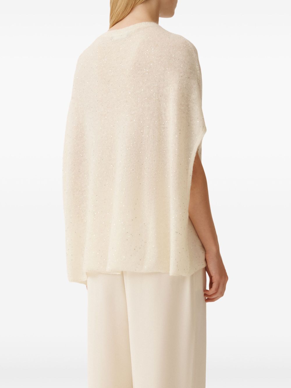 Fabiana Filippi Sweaters White Polyamide Mohair