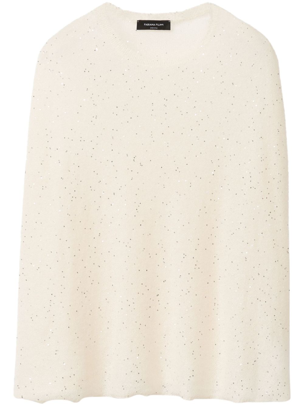 Fabiana Filippi Sweaters White Polyamide Mohair
