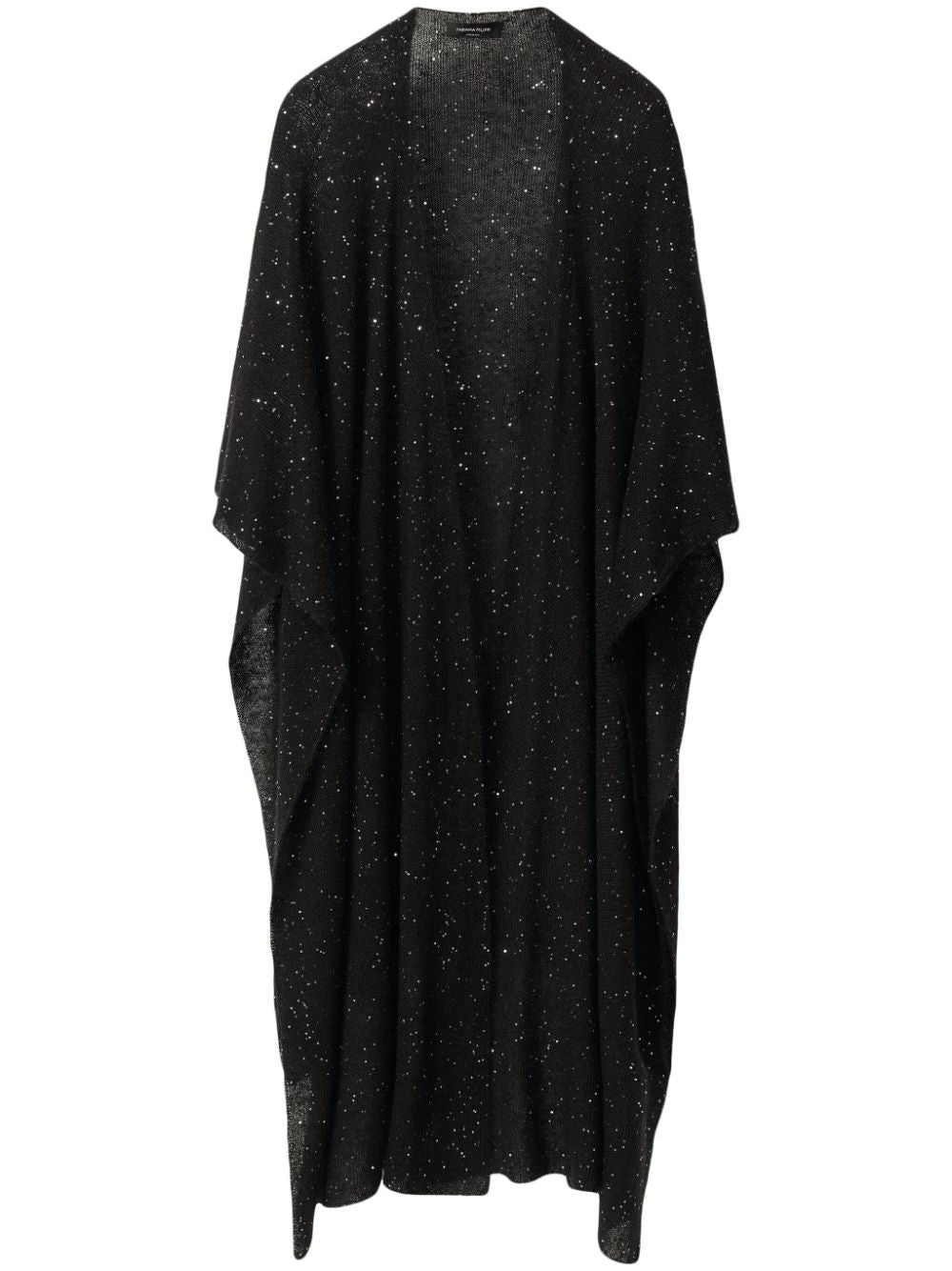 Fabiana Filippi Jackets Black Polyamide Mohair