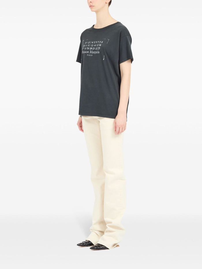Maison Margiela T-Shirts And Polos Black Cotton