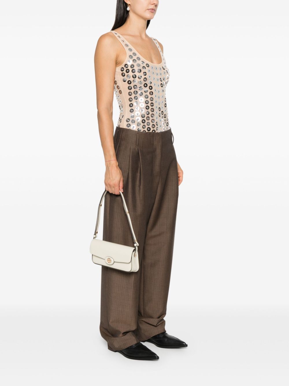 Tory Burch Bags White Calf Leather