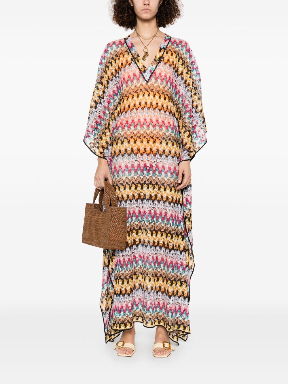 Missoni Beachwear Pre Sea Clothing Black Viscose Metallic Fiber