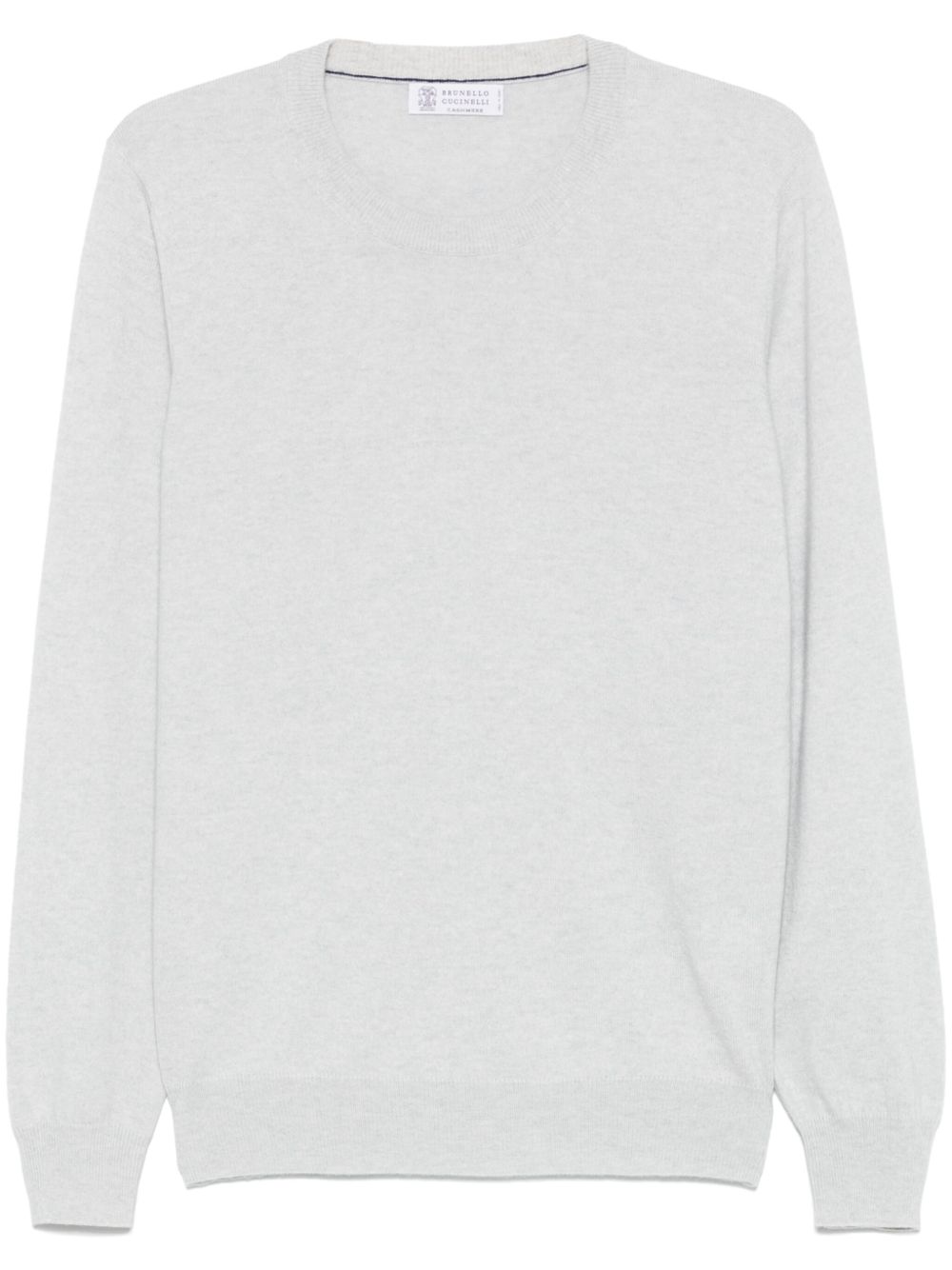 Brunello Cucinelli Sweaters Grigio Chiaro Cashmere