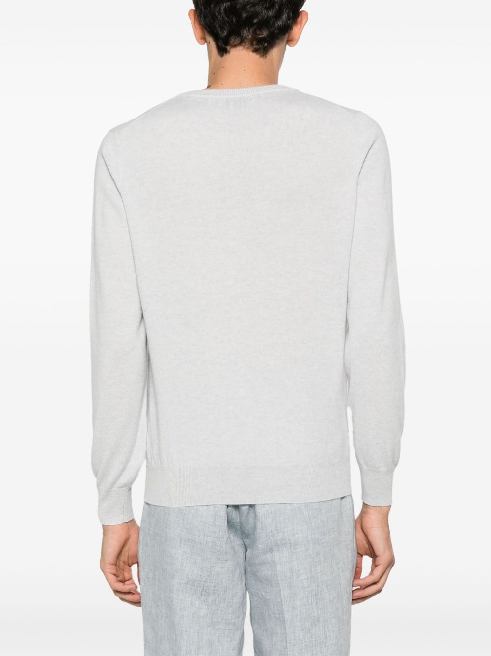 Brunello Cucinelli Sweaters Grigio Chiaro Cashmere