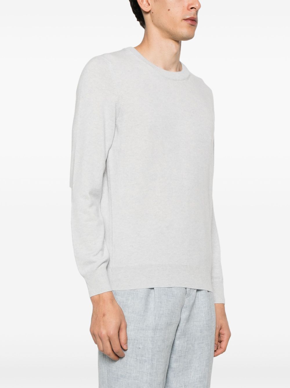 Brunello Cucinelli Sweaters Grigio Chiaro Cashmere
