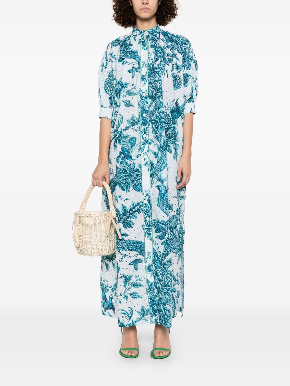 F.r.s . Dresses Blue Cotton