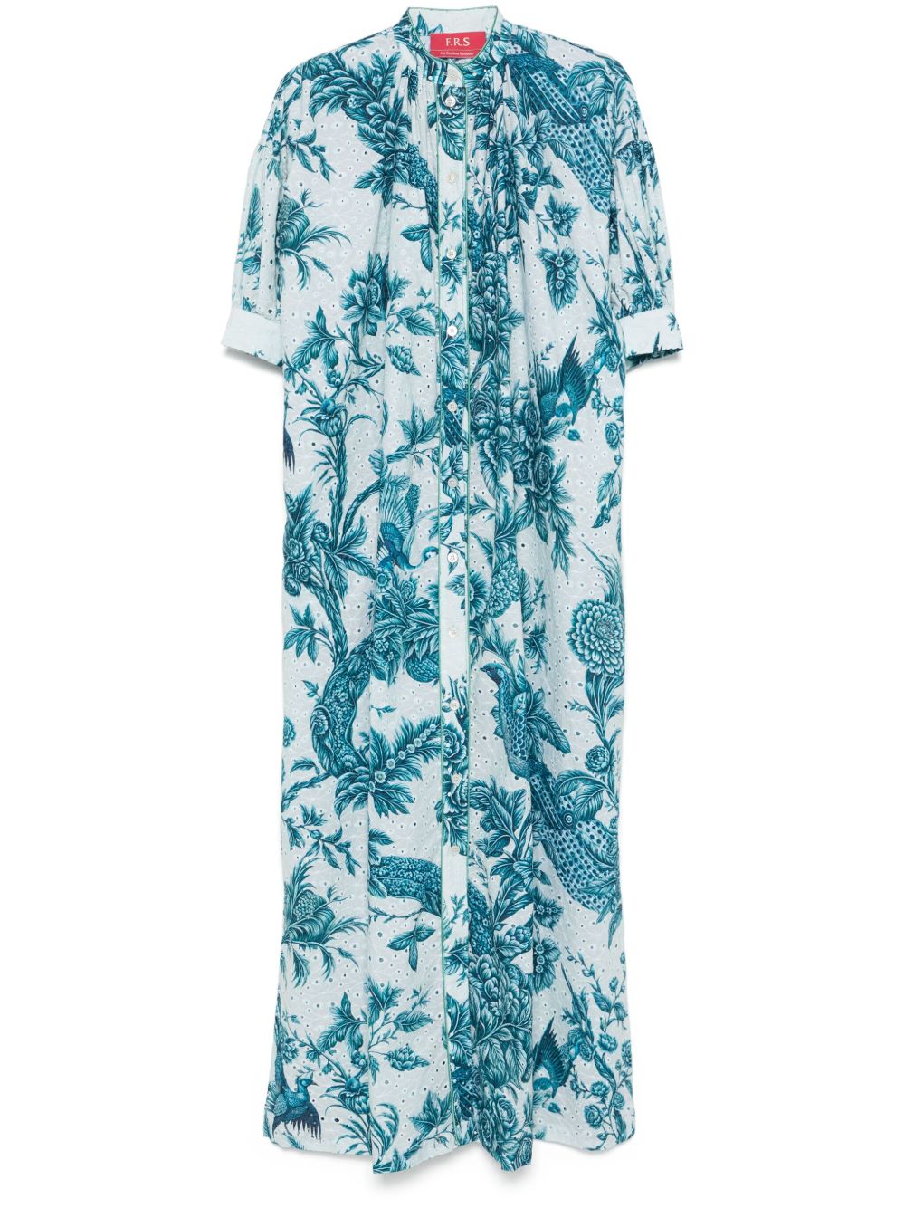F.r.s . Dresses Blue Cotton