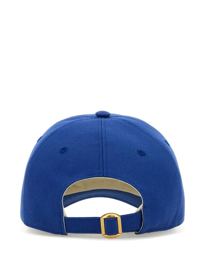 Valentino Garavani Hats Blue Cotton