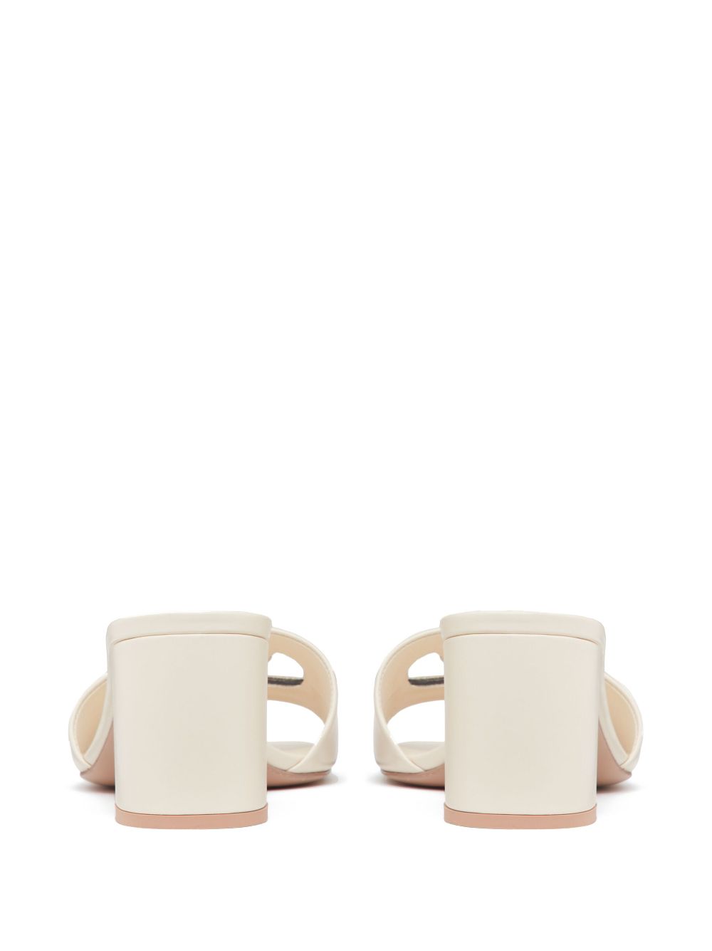 Valentino Garavani Sandals Ivory Calf Leather