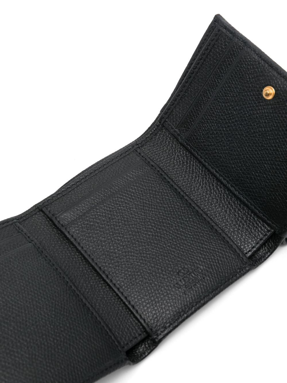 Valentino Garavani Wallets Black Calf Leather