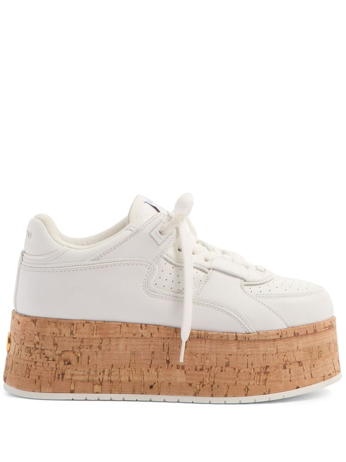 Valentino Garavani Sneakers White Calf Leather