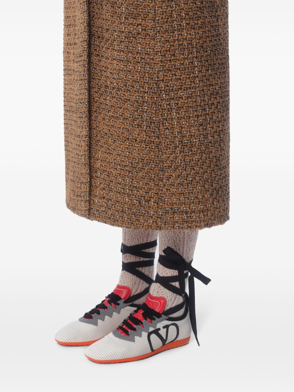 Valentino Garavani Sneakers Multicolour Lamb Leather