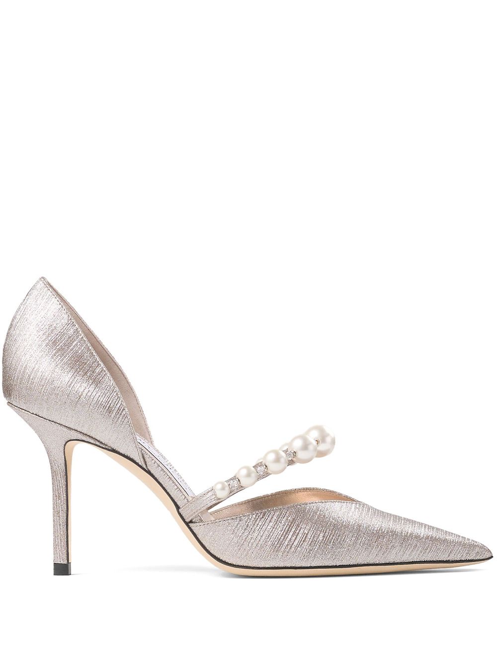 Jimmy Choo With Heel Powder Calf Leather