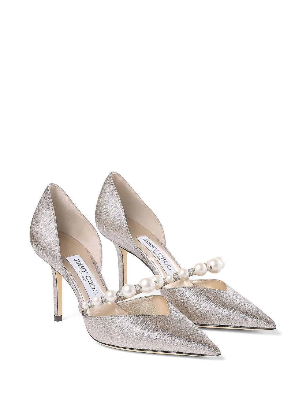 Jimmy Choo With Heel Powder Calf Leather