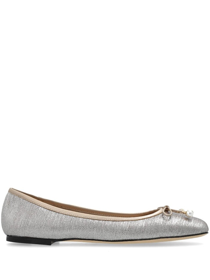 Jimmy Choo Flat Shoes Powder Leather