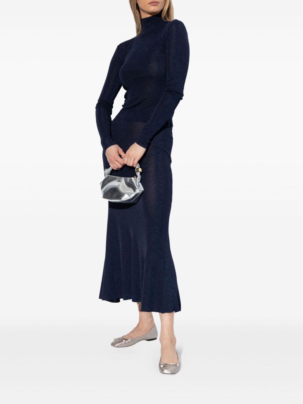 Jimmy Choo Flat Shoes Powder Leather