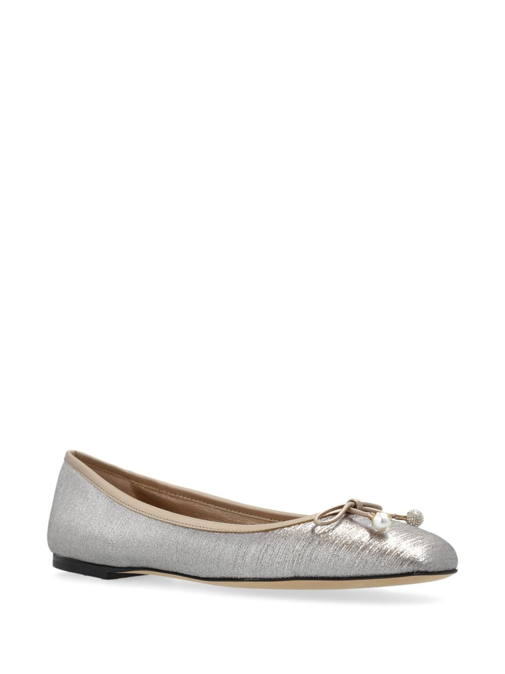 Jimmy Choo Flat Shoes Powder Leather
