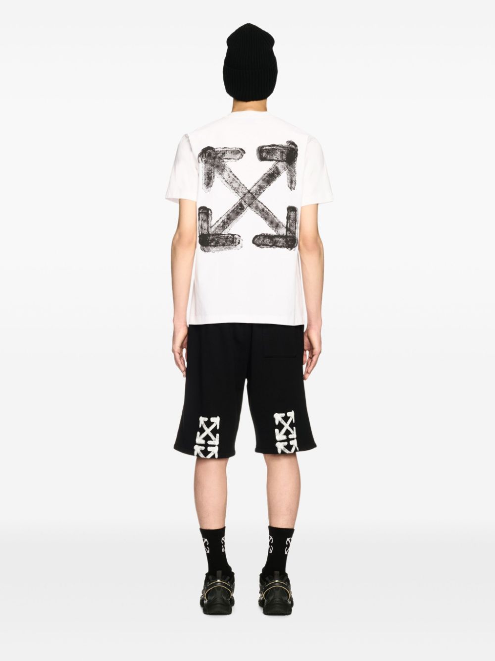 Off White T-Shirts And Polos Natural (veg)->cotton100.0 %