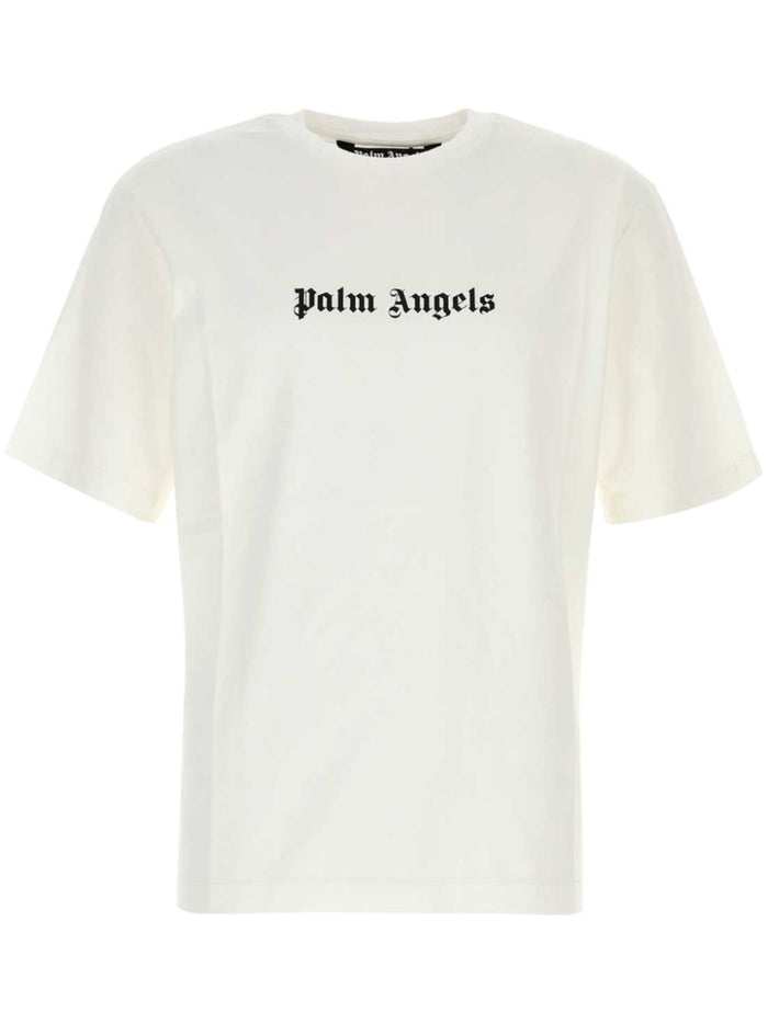 Palm Angels T-shirts and Polos White Cotton