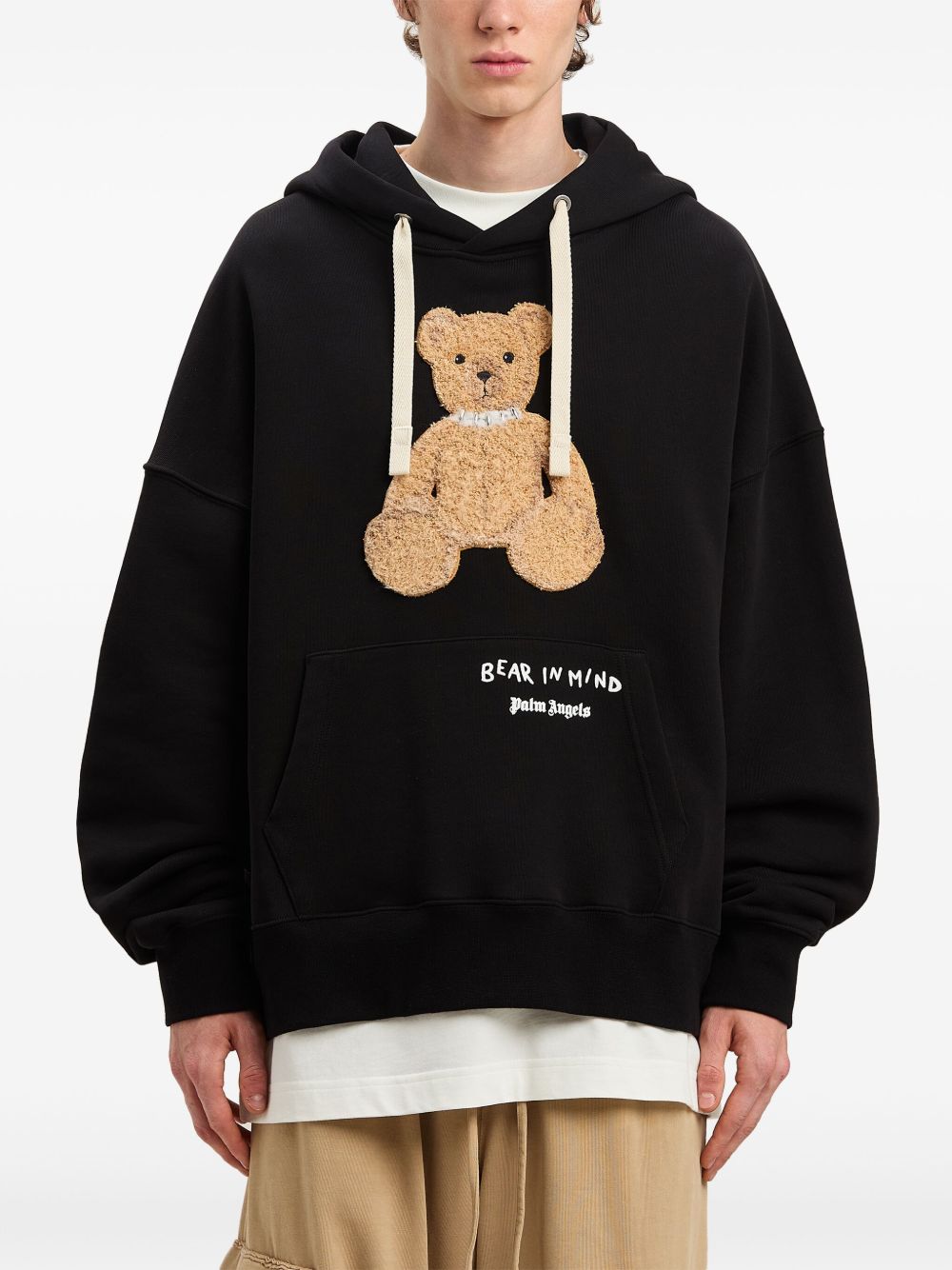 Palm Angels Sweaters Black Cotton