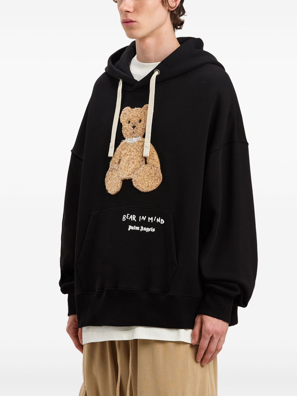 Palm Angels Sweaters Black Cotton