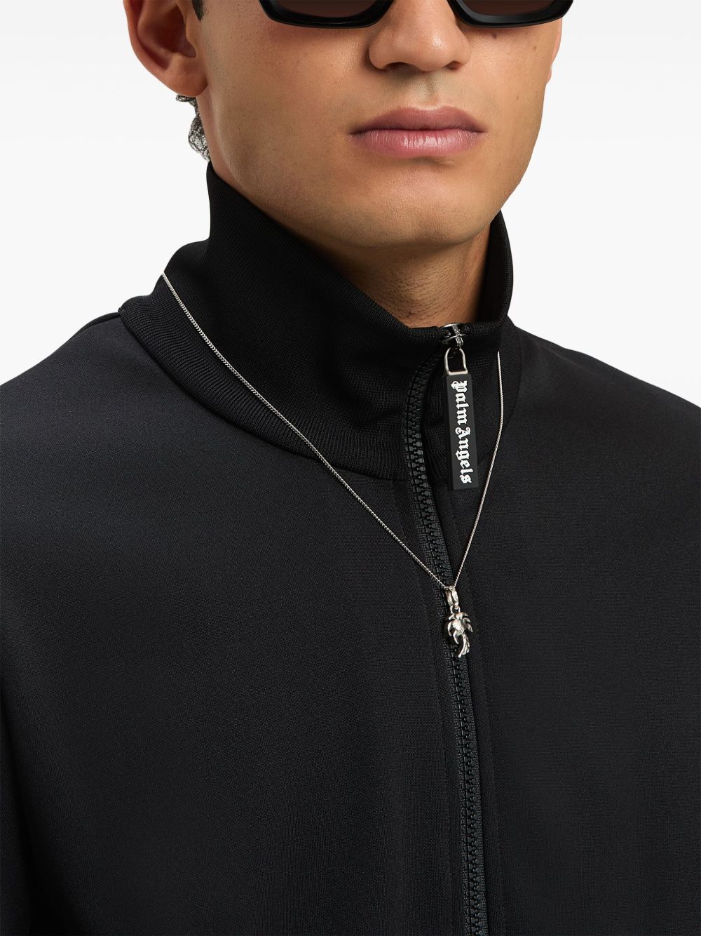 Palm Angels Jackets Black Polyester