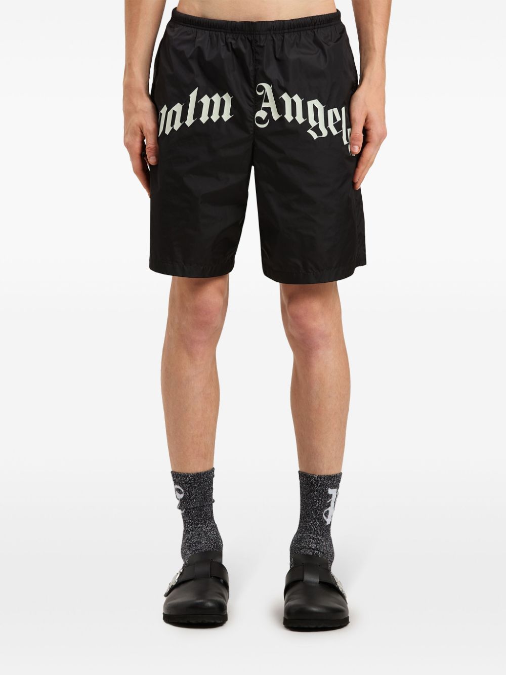 Palm Angels Sea Clothing Black Polyamide