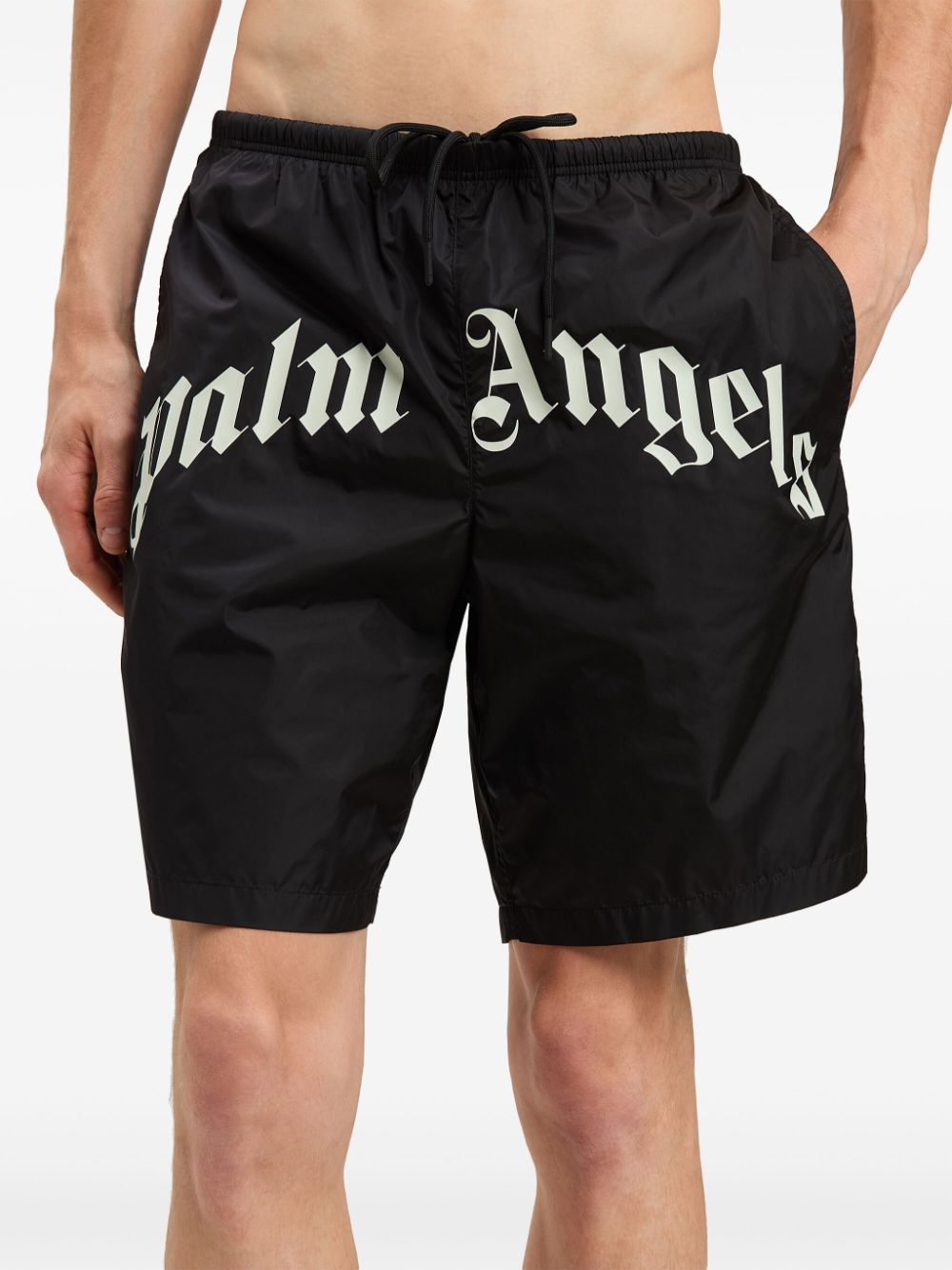 Palm Angels Sea Clothing Black Polyamide