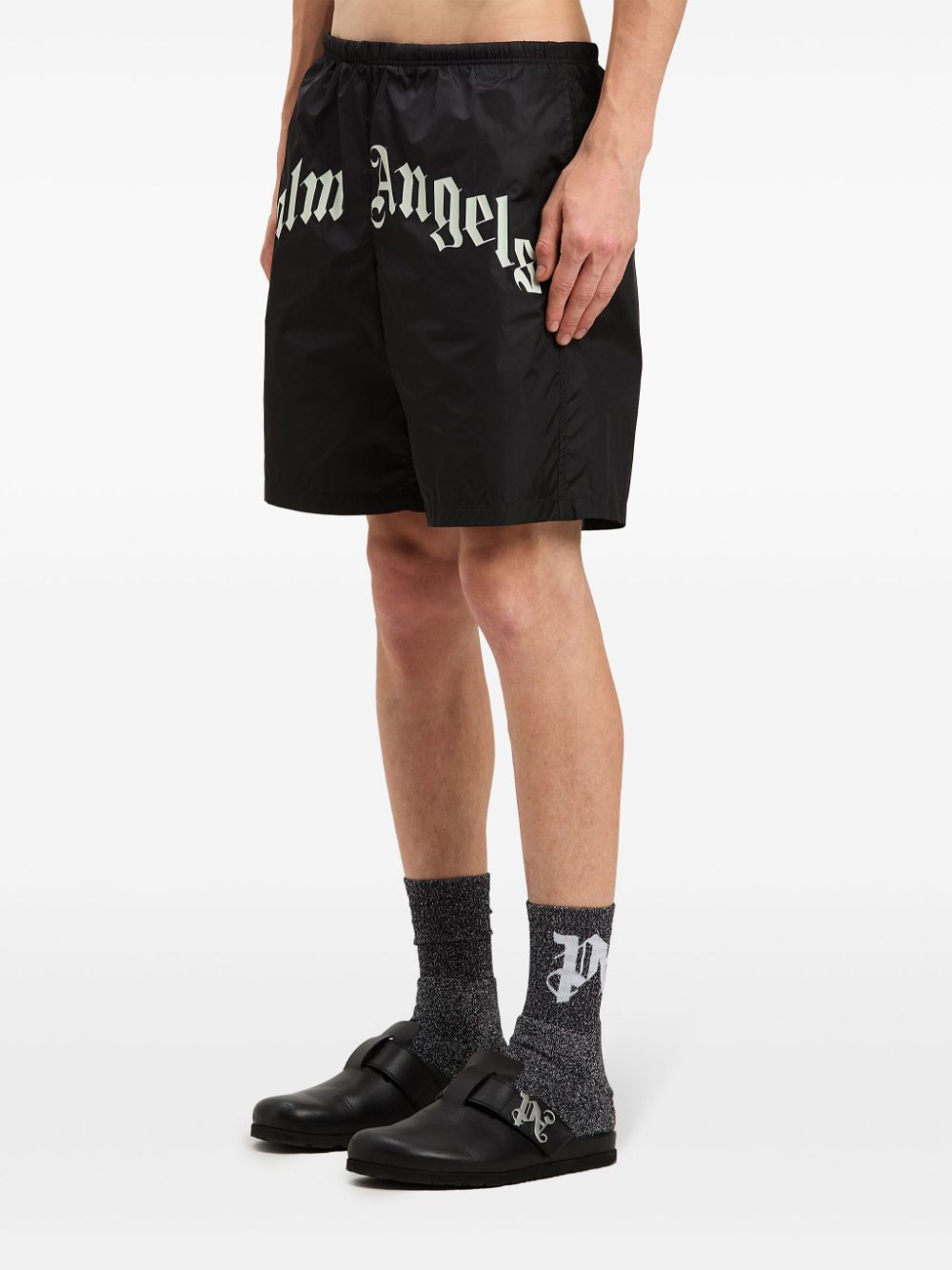 Palm Angels Sea Clothing Black Polyamide