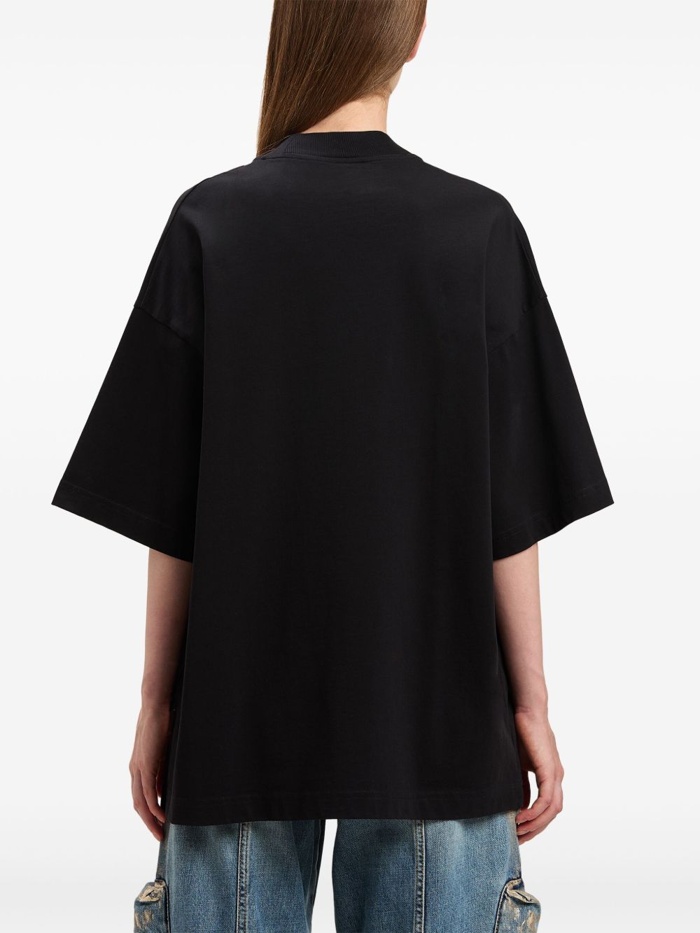 Palm Angels T-Shirts And Polos Black Cotton