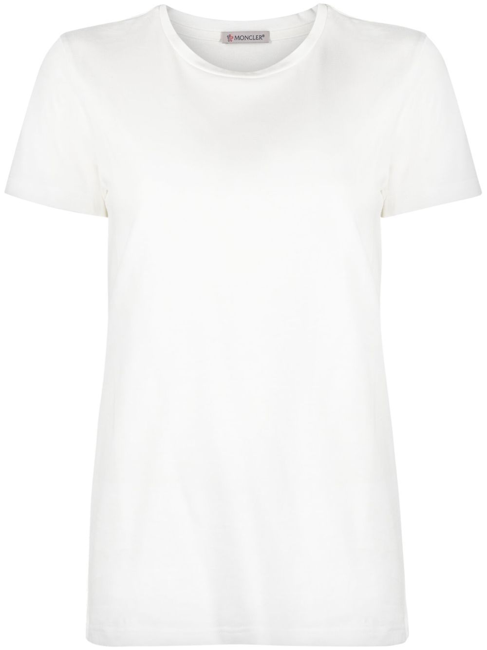 Moncler T-Shirts And Polos White Cotton