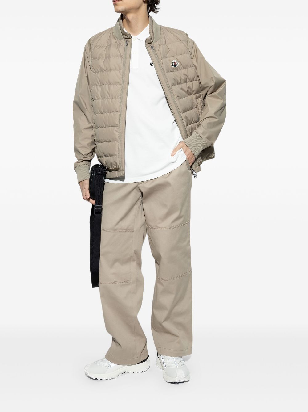 Moncler Sneakers White Outer: Polyester