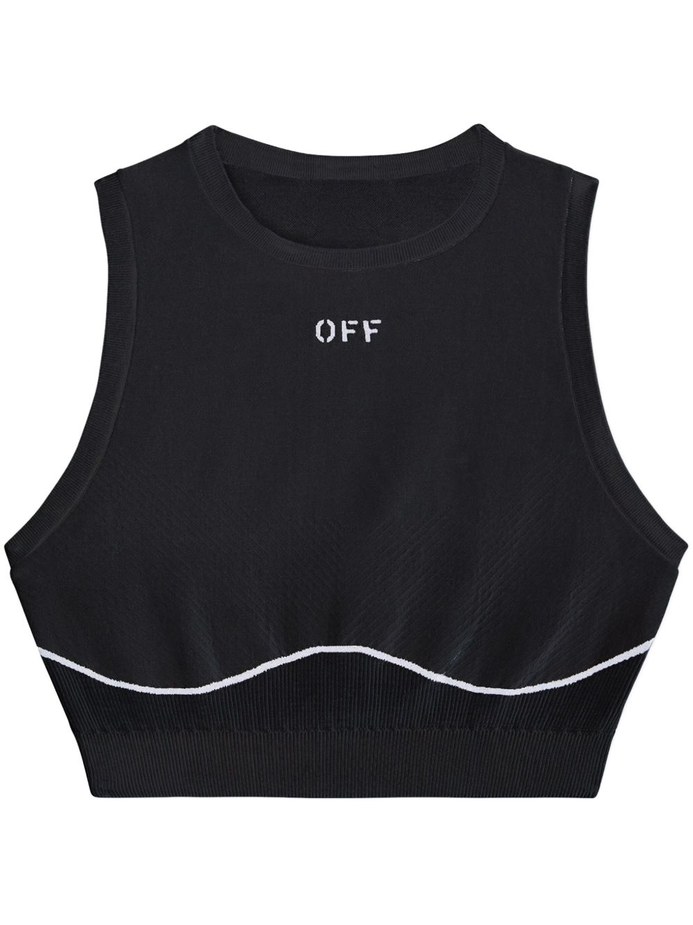 Off White Top Black Polyamide