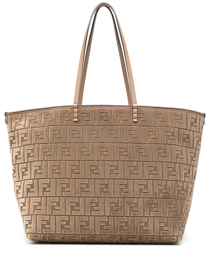 Fendi Bags Leather Brown Polyester Cotton Viscose