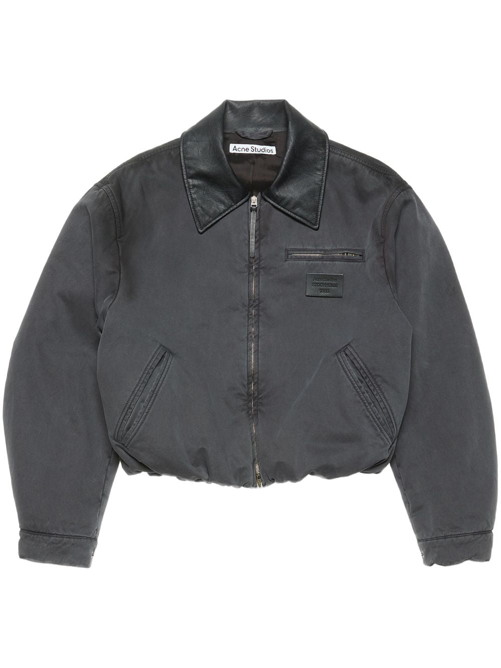 Acne Studios Coats Grey Outer: Calf Leather