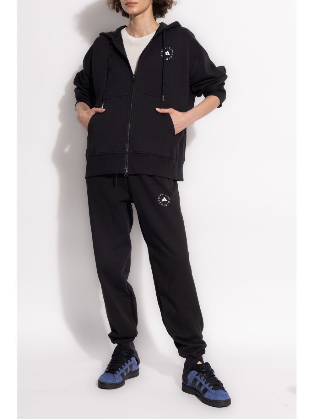 Adidas By Stella Mccartney Sweaters Black Organic Cotton