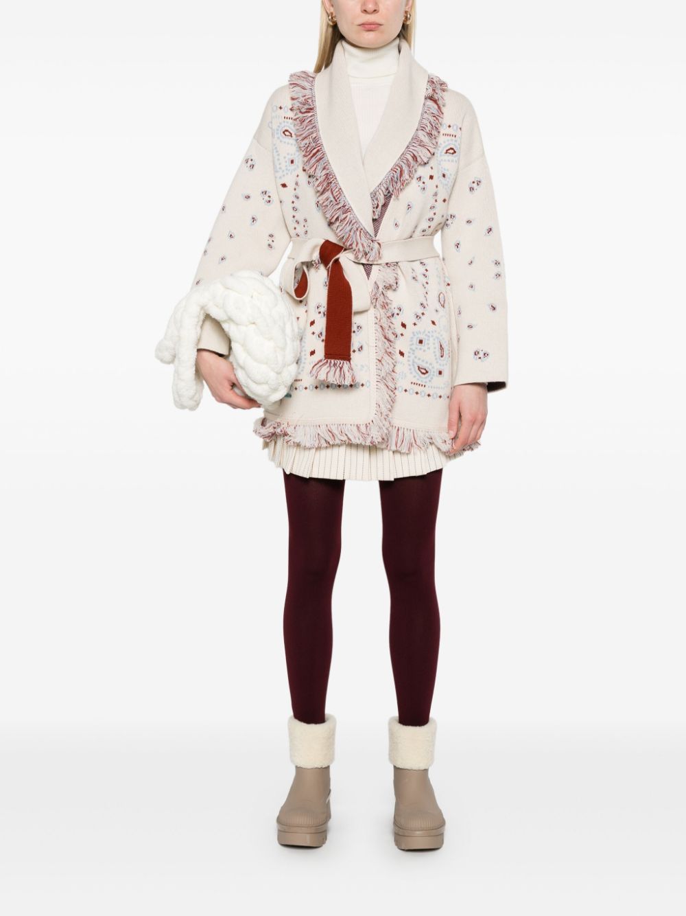 Alanui Sweaters White Cashmere