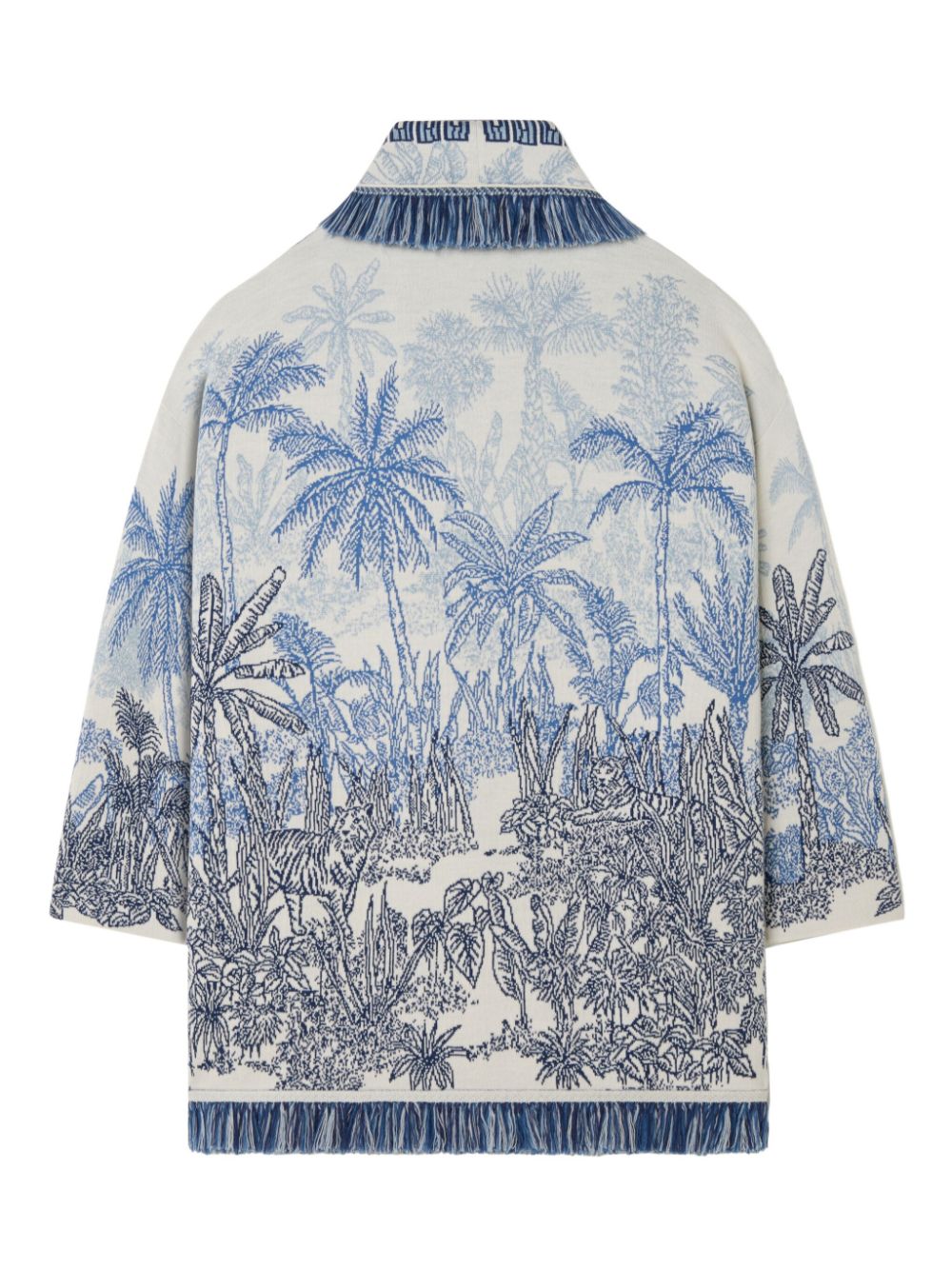 Alanui Sweaters Blue Wool