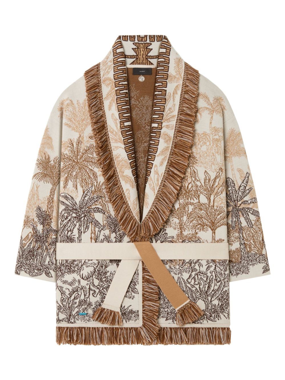 Alanui Sweaters Beige Cotton