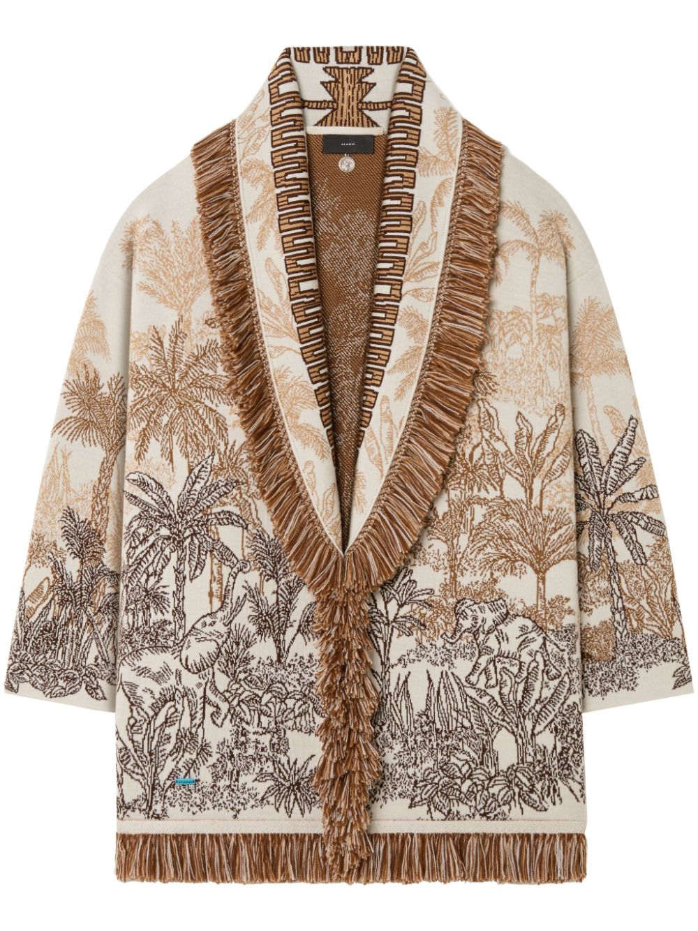 Alanui Sweaters Beige Cotton