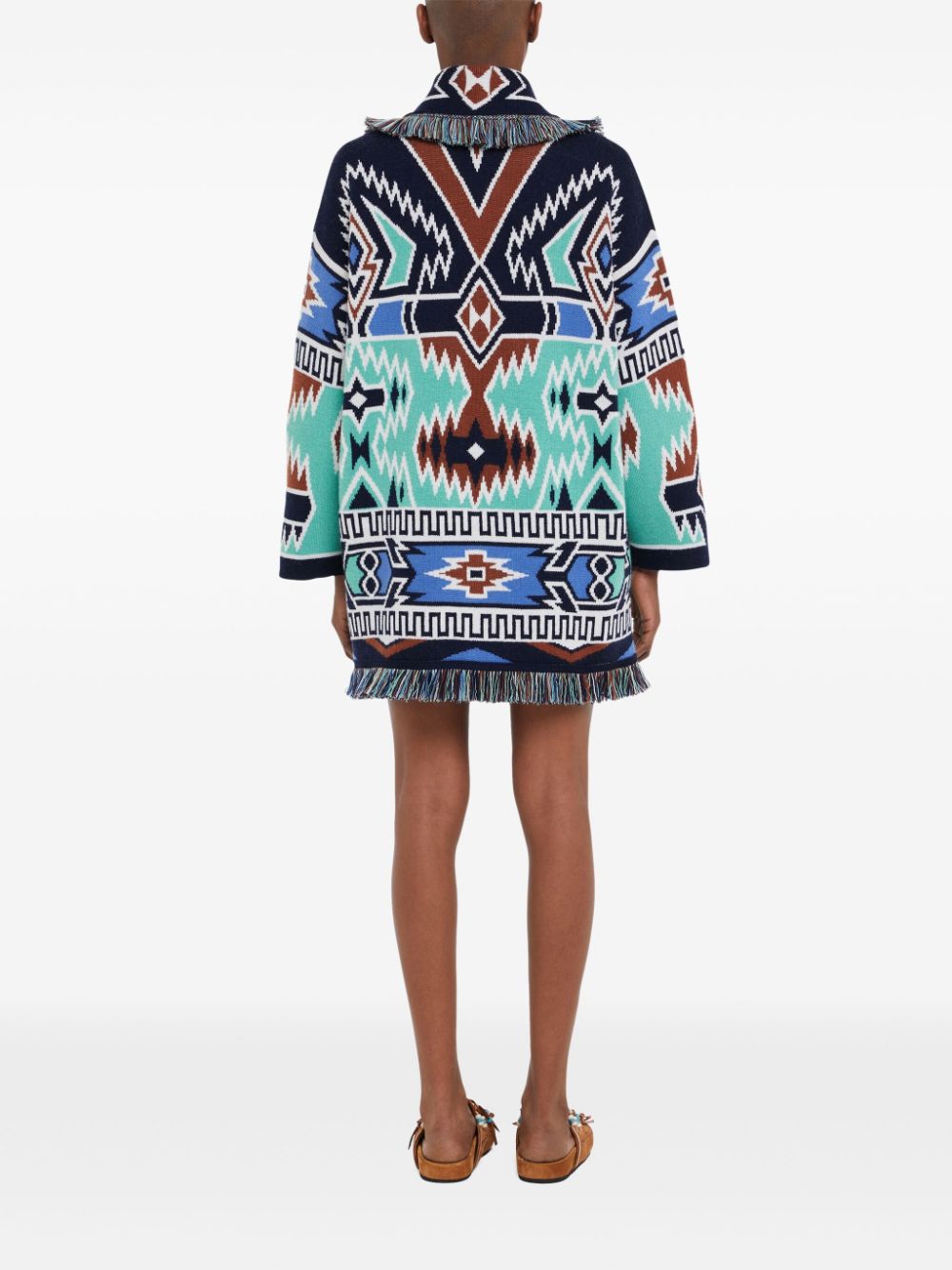 Alanui Sweaters Blue Virgin Wool