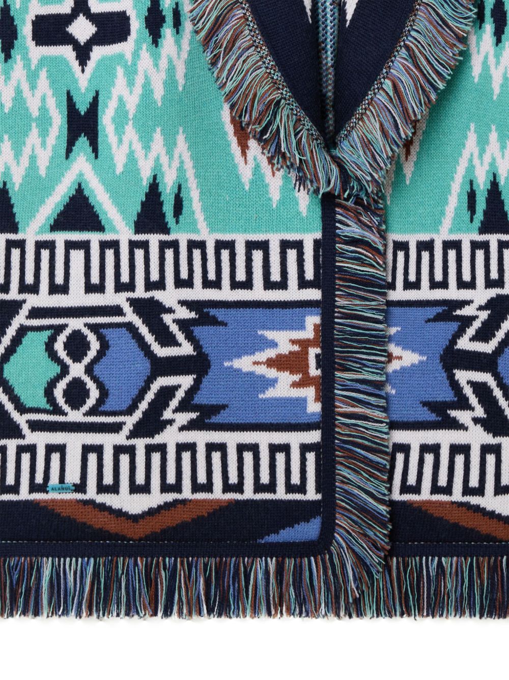 Alanui Sweaters Blue Virgin Wool