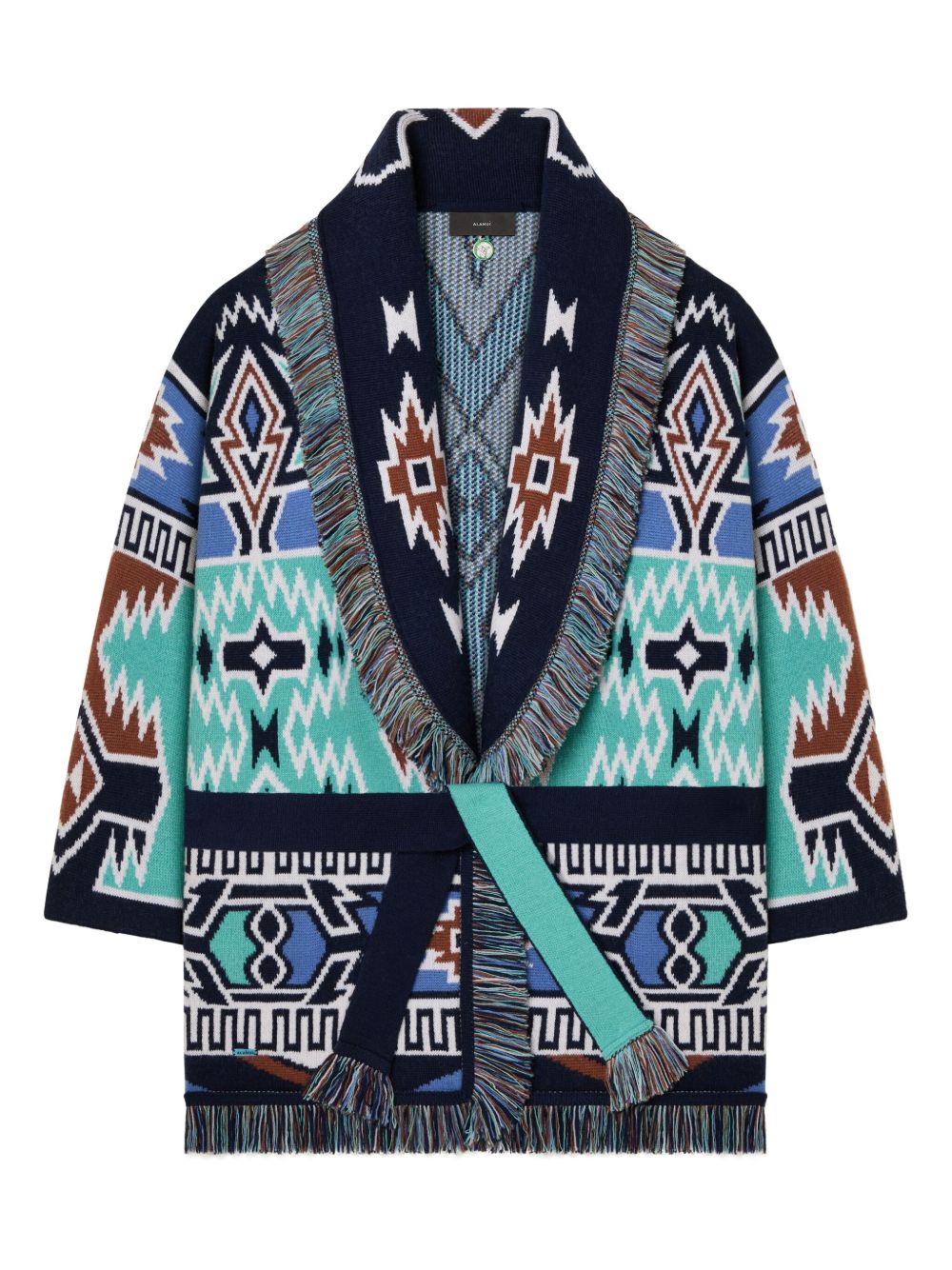 Alanui Sweaters Blue Virgin Wool