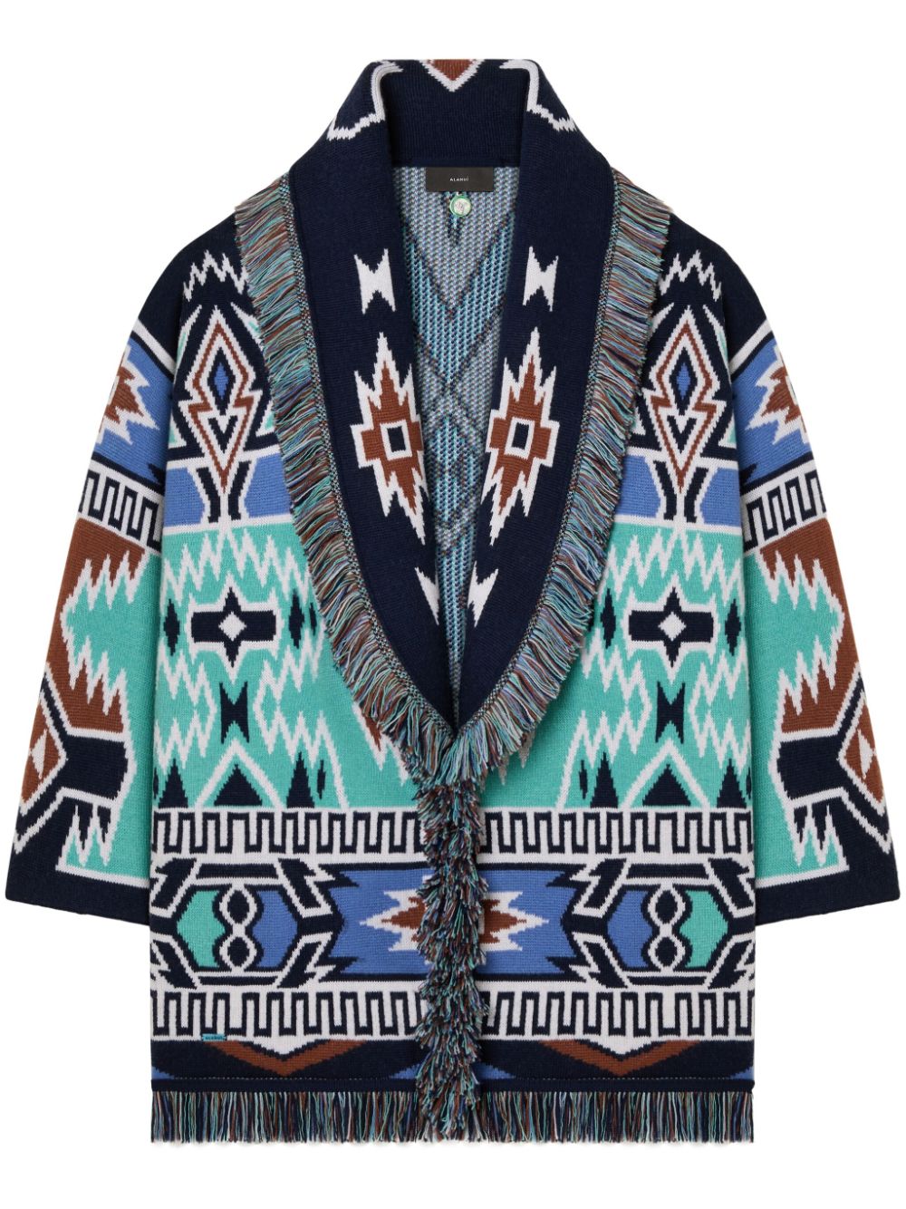 Alanui Sweaters Blue Virgin Wool