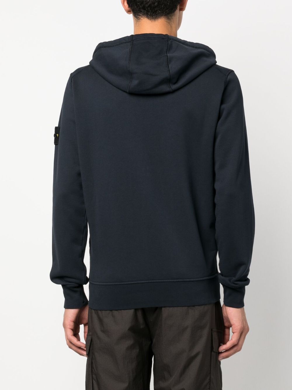 Stone Island Sweaters Blue Cotton