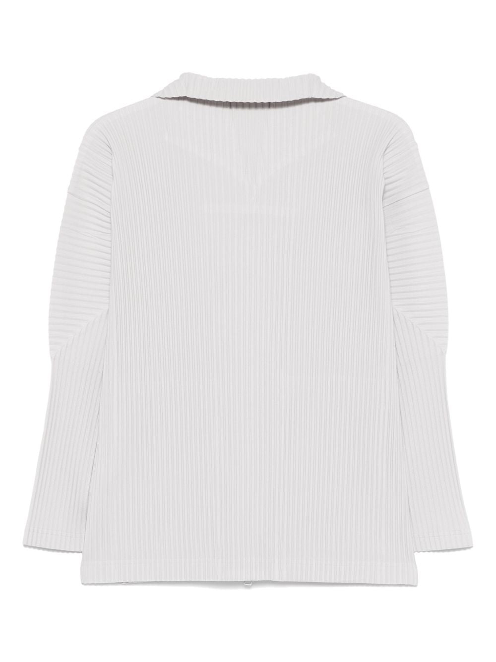 Homme Plisse Issey Miyake Shirts Light Grey Polyester