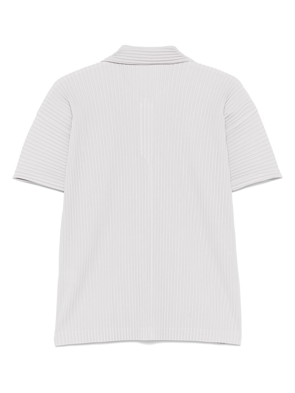 Homme Plisse Issey Miyake T-Shirts And Polos Light Grey Polyester