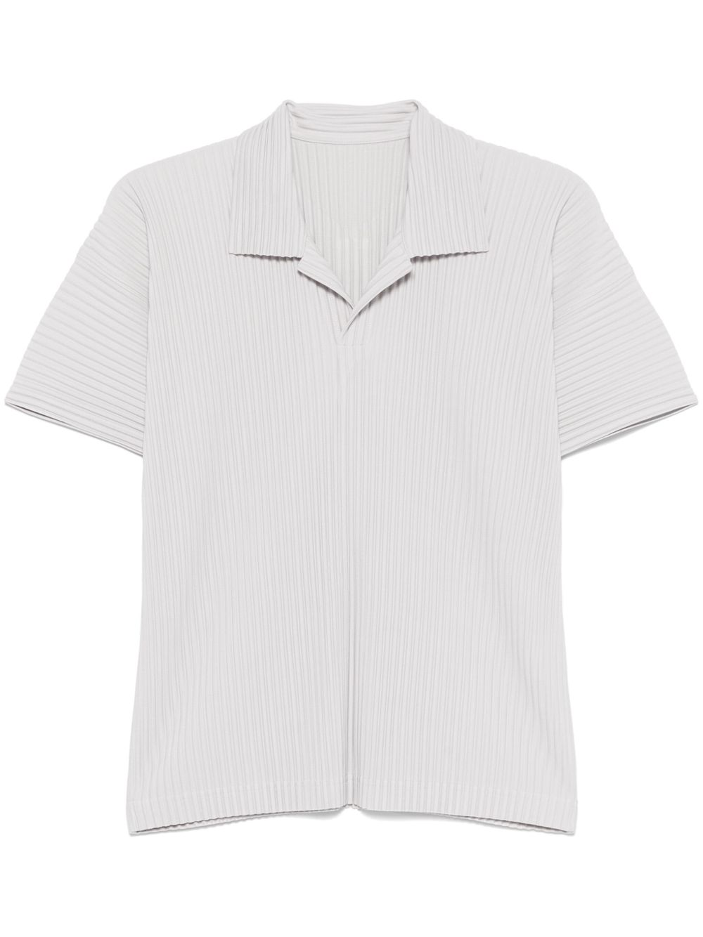 Homme Plisse Issey Miyake T-Shirts And Polos Light Grey Polyester